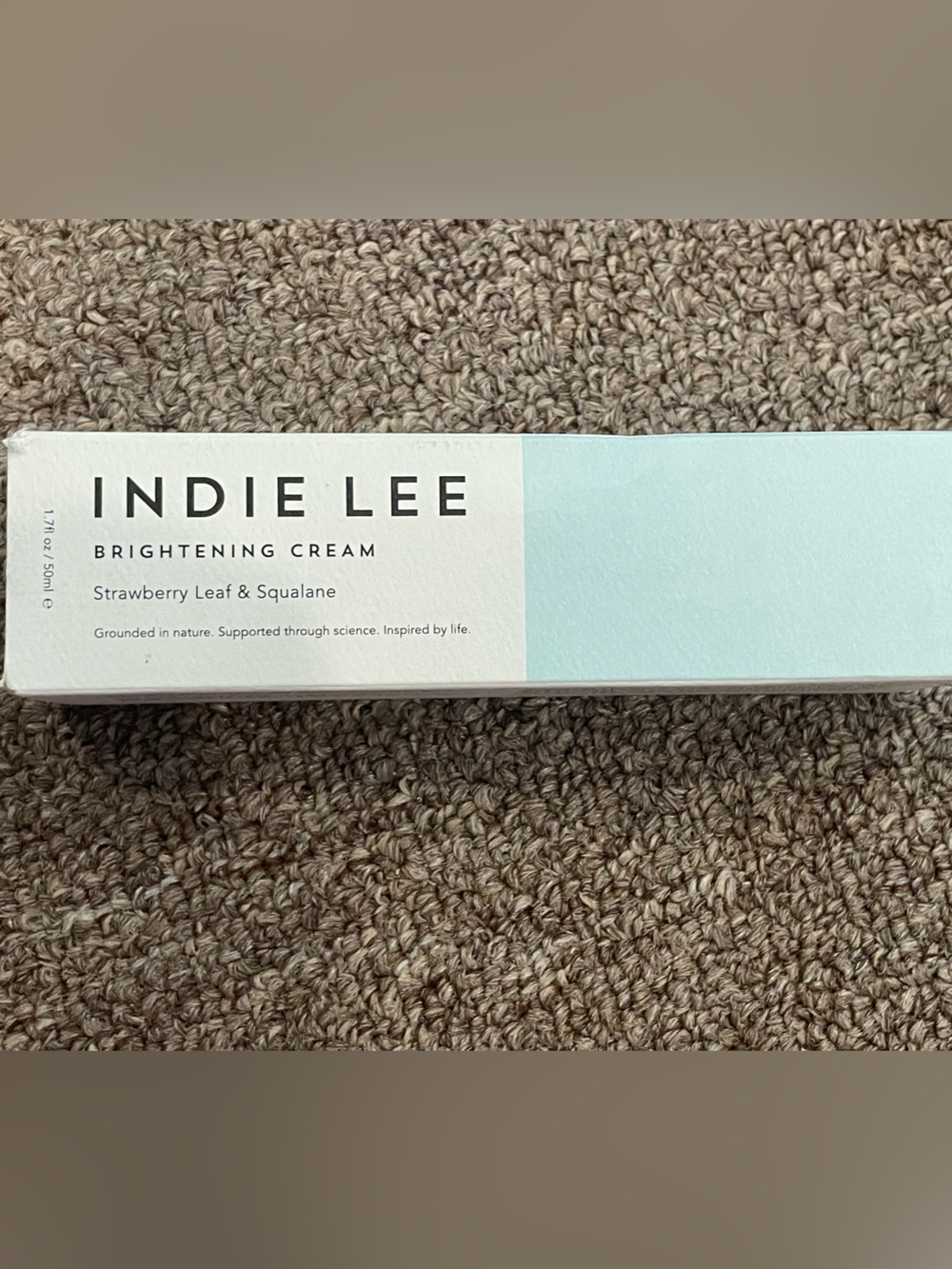 Indie Lee Brightening Cream Strawberry Leaf and Squalane NEW